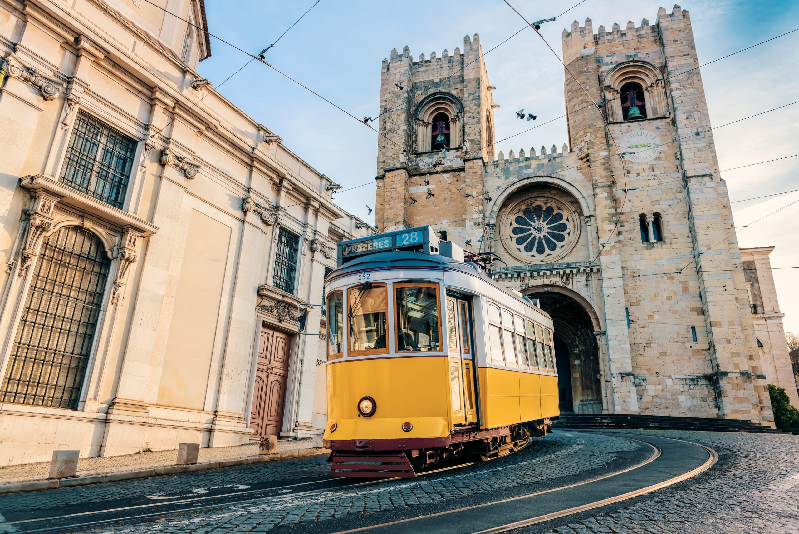 Tram a Lisbona